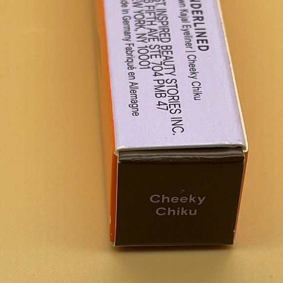 Kulfi Underlined Kajal Clean Waterproof Long-Wear Eyeliner in Cheeky Chiku, NIB - Picture 4 of 6